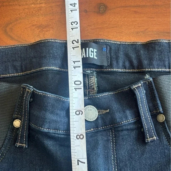 PAIGE Skyline Midrise Skinny Maternity Jeans - Picture 11 of 12